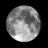 Moon age: 18 days, 13 hours, 21 minutes,80%