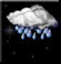 Chuva fraca, Parcialmente nublado Chuva fraca, Parcialmente nublado